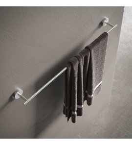 Hotbath Archie Wieszak na ręcznik 60 cm Brushed steel ARA07.IX