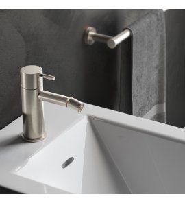 Hotbath Cobber Bateria bidetowa Brushed nickel CB018.GN