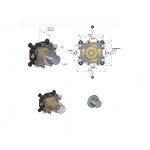 Hotbath Cobber Element podtynkowy baterii natryskowej termostatycznej HBCB7001H