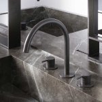 Hotbath Cobber Bateria umywalkowa 3-otworowa Aged iron CB033.AI