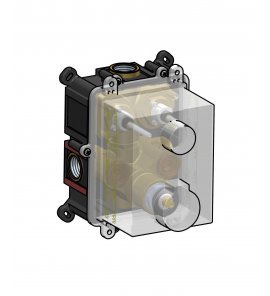 Hotbath Cobber Element podtynkowy baterii termostatycznej dwudrożnej HBPB009