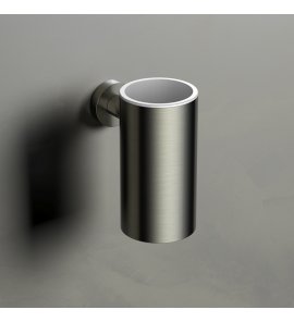 Hotbath Cobber Kubek ścienna Brushed nickel CBA01.GN