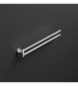 Hotbath Cobber Wieszak na ręcznik podwójny z ruchomym ramieniem Chrom CBA15.CR