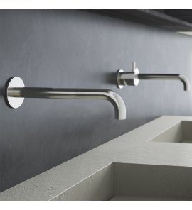 Hotbath Cobber Wylewka ścienna 18 cm Brushed nickel CB095-18.GN