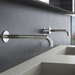 Hotbath Cobber Wylewka ścienna 25 cm Brushed nickel CB095-25.GN