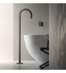 Hotbath Cobber Wylewka wannowa podłogowa Aged iron CB076.AI