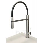 Hotbath Fellow Bateria zlewozmywakowa z ruchomą wylewką Brushed steel FKM11.IX W MAGAZYNIE 