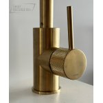 Hotbath Fellow Bateria zlewozmywakowa jednouchwytowa Brushed brass PVD CX041.BBP WIETRZENIE MAGAZYNÓW!!
