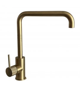 Hotbath Fellow Bateria zlewozmywakowa jednouchwytowa Brushed brass PVD CX041.BBP WIETRZENIE MAGAZYNÓW!!