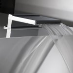 Hotbath Mate Wylewka wodospadu montowana na brzegu wanny Chrome M150.CR