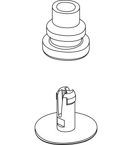      Ideal Standard Archimodule Śruba M5 pokrętła metalowa CZĘŚĆ ZAMIENNA A962149AA WYPRZEDAŻ MAGAZYNOWA!!