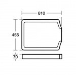 Ideal Standard Armitage Suszarka biała S583501