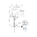 Ideal Standard Ceraflex Bateria bidetowa stojąca B1718AA