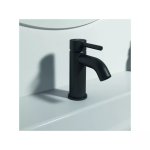      Ideal Standard Ceraline Bateria umywalkowa sztorcowa klik-klat czarny mat BC822XG WYPRZEDAŻ MAGAZYNOWA!!