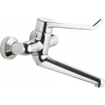 Ideal Standard Ceraplus Bateria umywalkowa natynkowa z przedłużonym uchwytem i wylewką chrom B8224AA