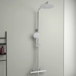 Ideal Standard Ceratherm T50 Zestaw prysznicowy termostatyczny z deszczownicą chrom A7704AA