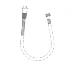 Ideal Standard Cerawell Wąż prysznicowy 200 cm chrom A2428AA