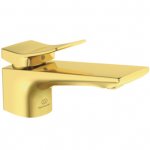 Ideal Standard Conca Bateria umywalkowa jednouchwytowa z korkiem automatycznym Gold BC753A2