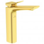 Ideal Standard Conca Bateria umywalkowa wysoka jednouchwytowa z korkiem automatycznym Gold BC757A2