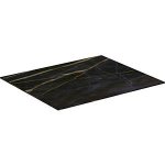 Ideal Standard Conca Blat ceramiczny do szafki podumywalkowej 60x50,5 cm Marmur Black Desire T3969DG