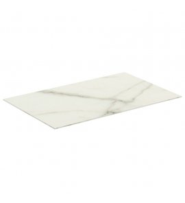 Ideal Standard Conca Blat ceramiczny do szafki podumywalkowej 80x50,5 cm Marmur Calacatta T3970DH