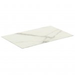 Ideal Standard Conca Blat ceramiczny do szafki podumywalkowej 80x50,5 cm Marmur Calacatta T3970DH