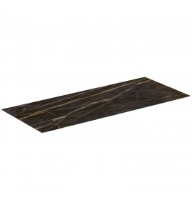 Ideal Standard Conca Blat ceramiczny do szafki podumywalkowej 120x50,5 cm Marmur Black Desire T3972DG