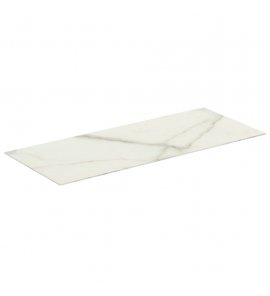 Ideal Standard Conca Blat ceramiczny do szafki podumywalkowej 120x50,5 cm Marmur Calacatta T3972DH