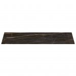 Ideal Standard Conca Blat ceramiczny pod umywalkę 800x373 mm Marmur Black Desire T4345DG