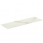 Ideal Standard Conca Blat ceramiczny pod umywalkę 1200x373 mm Marmur Calacatta T4347DH