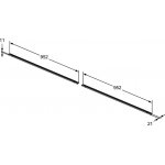 Ideal Standard Conca Oświetlenie wnętrza szuflad LED 2x852 mm T4310Y2