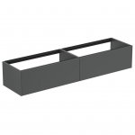 Ideal Standard Conca Szafka podwójna pod umywalkę bez blatu 2000x505 mm Antracyt mat T3987Y2