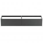 Ideal Standard Conca Szafka podwójna pod umywalkę bez blatu 2000x505 mm Antracyt mat T3987Y2