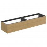Ideal Standard Conca Szafka podwójna pod umywalkę bez blatu 2000x505 mm Jasny dąb T3987Y6