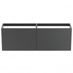 Ideal Standard Conca Szafka podwójna pod umywalkę bez blatu 1600x373 mm Anatracyt mat T3996Y2