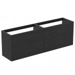 Ideal Standard Conca Szafka podwójna pod umywalkę bez blatu 1600x373 mm Opalany ciemny dąb T3996Y4