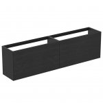Ideal Standard Conca Szafka podwójna pod umywalkę bez blatu 2000x373 mm Opalany ciemny dąb T3999Y4