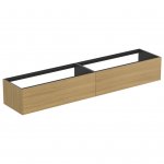 Ideal Standard Conca Szafka pod umywalkę bez blatu 2400x505 mm Jasny dąb T4333Y6