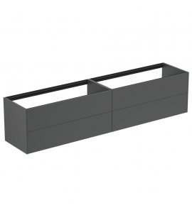 Ideal Standard Conca Szafka pod umywalkę bez blatu 2400x505 mm Antracyt mat T4336Y2