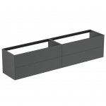Ideal Standard Conca Szafka pod umywalkę bez blatu 2400x505 mm Antracyt mat T4336Y2