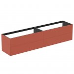 Ideal Standard Conca Szafka pod umywalkę bez blatu 2400x505 mm Pomarańczowy mat T4336Y3