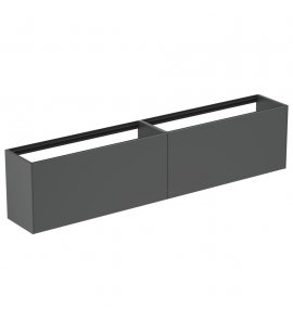 Ideal Standard Conca Szafka pod umywalkę bez blatu 2400x373 mm Antracyt mat T4339Y2