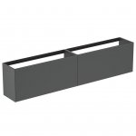 Ideal Standard Conca Szafka pod umywalkę bez blatu 2400x373 mm Antracyt mat T4339Y2