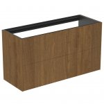 Ideal Standard Conca Szafka pod umywalkę bez blatu 1000x373 Ciemny orzech T4353Y5