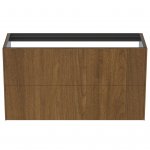Ideal Standard Conca Szafka pod umywalkę bez blatu 1000x373 Ciemny orzech T4353Y5