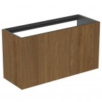 Ideal Standard Conca Szafka pod umywalkę bez blatu 1000x373 mm Ciemny orzech T3997Y5