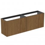 Ideal Standard Conca Szafka podwójna pod umywalkę bez blatu 1600x373 mm Ciemny orzech T3996Y5