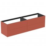 Ideal Standard Conca Szafka podwójna pod umywalkę bez blatu 2000x505 mm Pomarańczowy mat T3993Y3