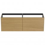 Ideal Standard Conca Szafka podwójna pod umywalkę bez blatu 1600x505 mm Jasny dąb T3990Y6