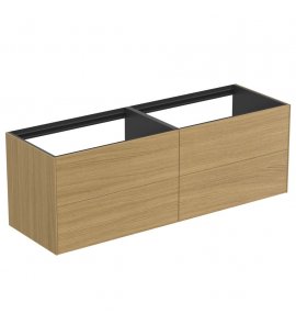 Ideal Standard Conca Szafka podwójna pod umywalkę bez blatu 1600x505 mm Jasny dąb T3990Y6